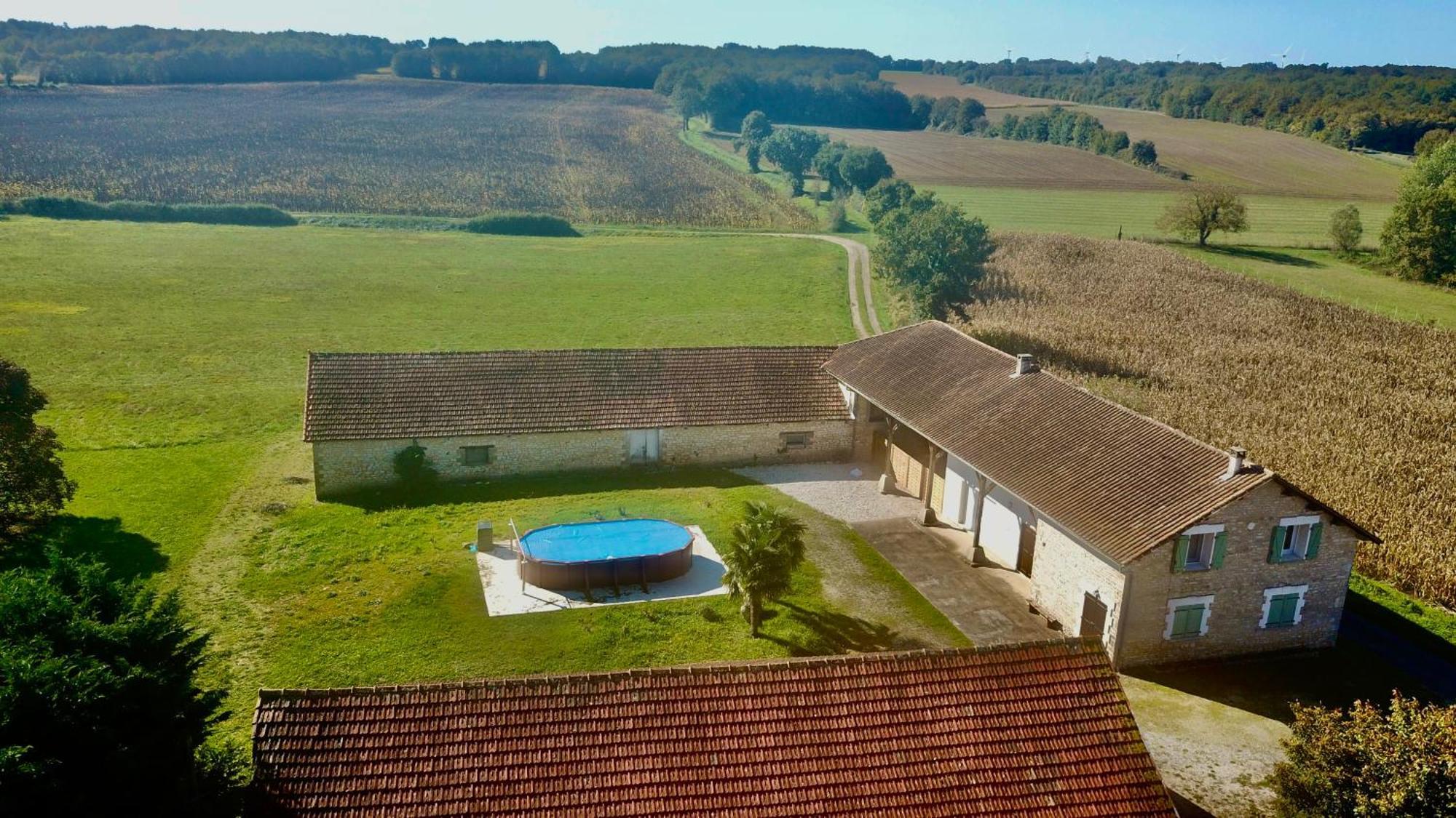 The Charming Private Farmhouse At La Grenouillere Puyreaux Dış mekan fotoğraf